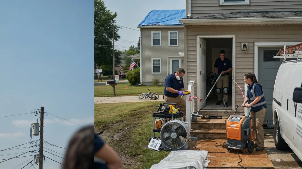 Water Damage Repair in Brookville, OH near me